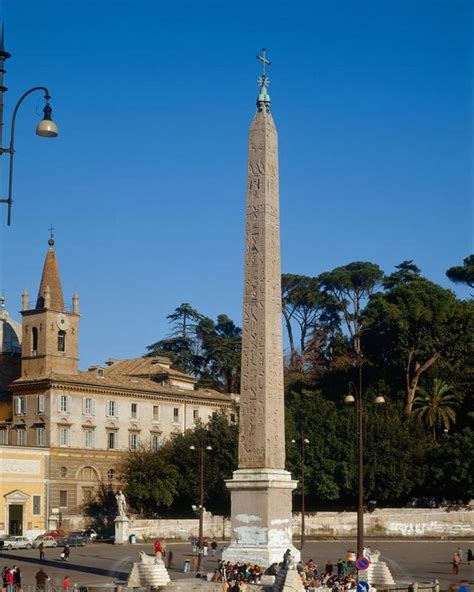 obelisk vs column rome